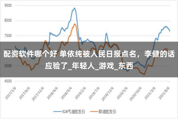 配资软件哪个好 单依纯被人民日报点名，李健的话应验了_年轻人_游戏_东西