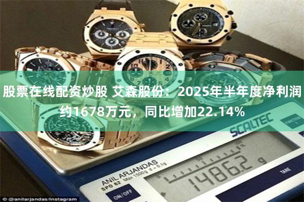 股票在线配资炒股 艾森股份：2025年半年度净利润约1678万元，同比增加22.14%